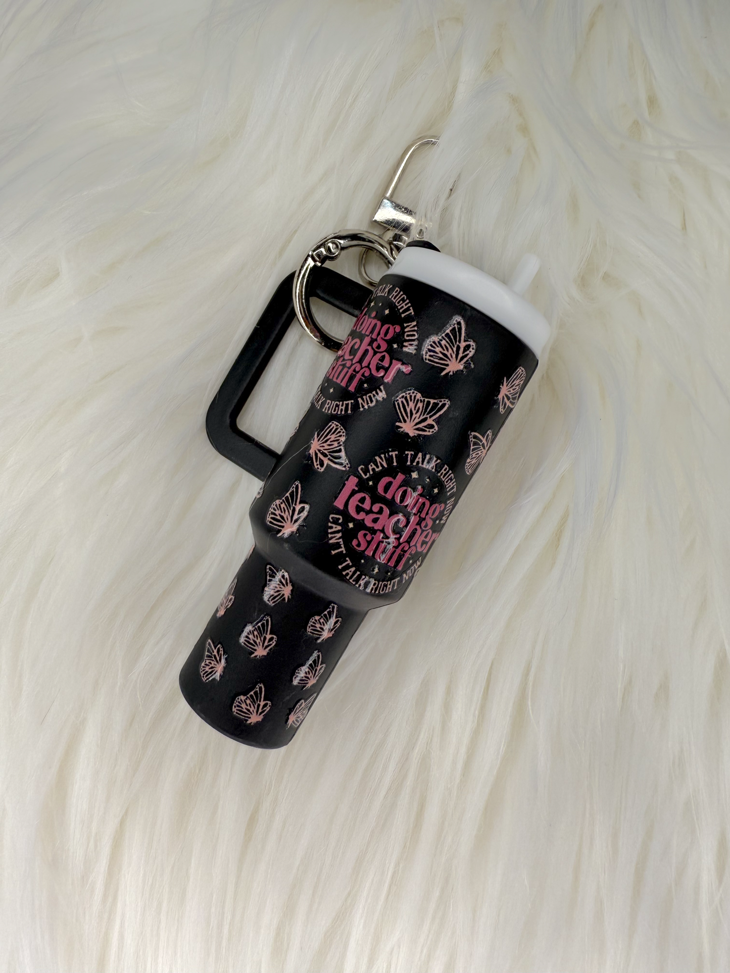 Mini tumbler keychain C