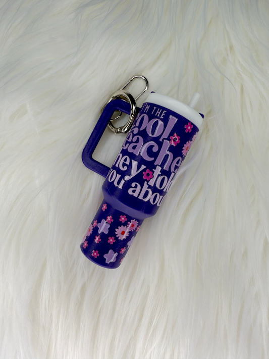 Mini tumbler keychain I