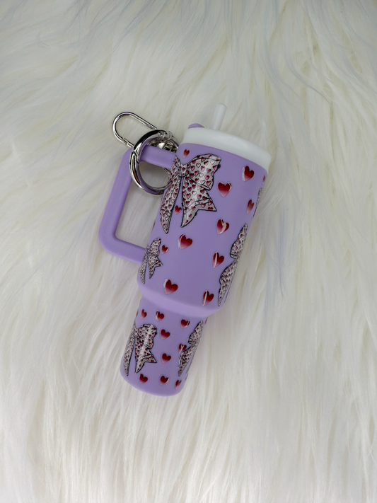 Mini tumbler keychain H