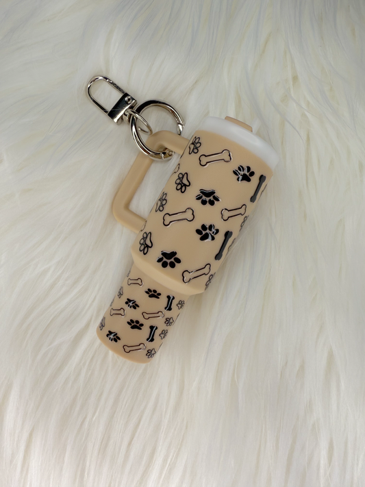 Mini tumbler keychain F